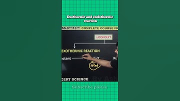 Exothermic and endothermic reaction by ashish pandey #shorts #chemistry #class10th