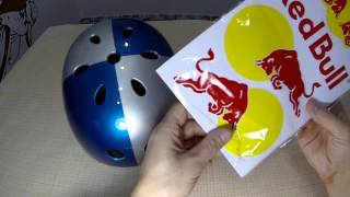 How to make a Red Bull helmet