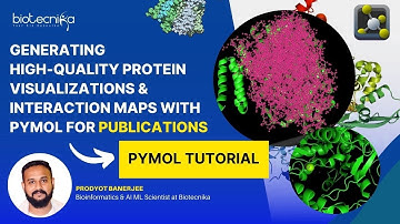 PyMOL Tutorial: Create High-Quality Protein Visualizations & Interaction Maps for Publications