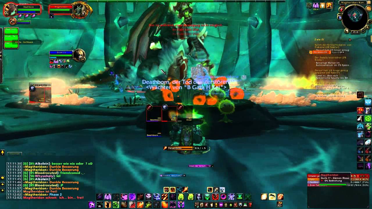 Let's Play Together Forever WoW (deutsch) Part 102 Magtheridons Kammer - YouTube