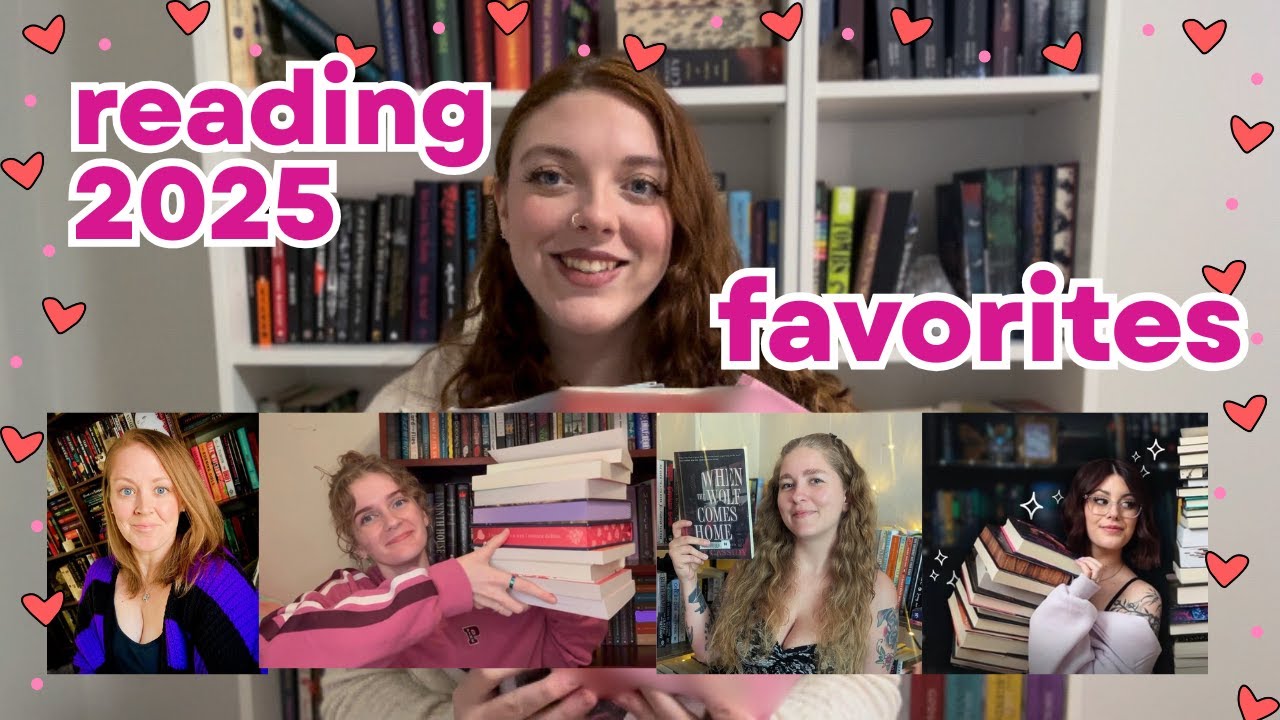 Vlog - reading booktuber's favorites of 2025 📚 horror edition 👻