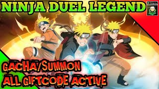 ALL GIFTCODE ACTIVE GACHA/SUMMON AND GAMEPLAY NINJA DUEL LEGEND | ULTIMATE HOKAGE DUEL screenshot 5