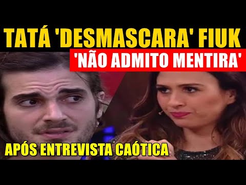 TRETA! Tatá Werneck 'DESMASCARA' Fiuk após entrevista caótica: 'NÃO ADMITO MENTIRA'