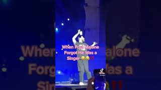 Celebrity moments when post Malone forgot he was a singer😂#postmalone #shorts #music Profile