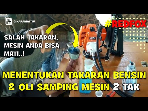 Video: Berapa rasio minyak gas untuk mesin pemotong rumput?