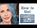 How To Get Denim Hair | Perfect Picture Blue Hair