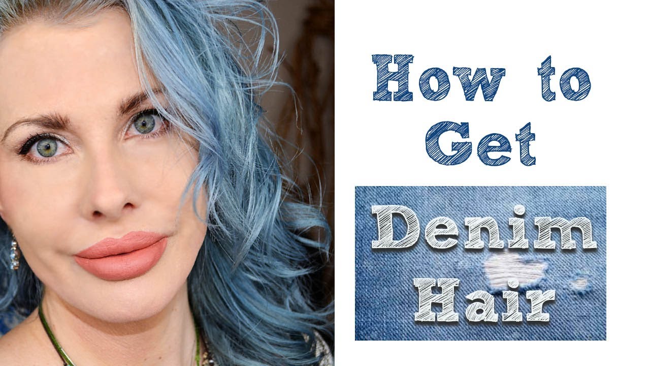 6. 15 Celebrities Who Rocked Blue Denim Hair Color - wide 2