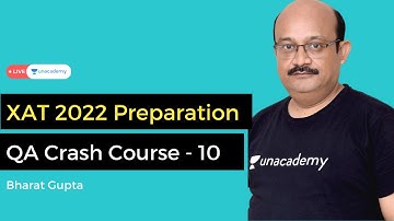 XAT 2022 Quant crash course | Question Paper and answers |10| Bharat Gupta| CAT