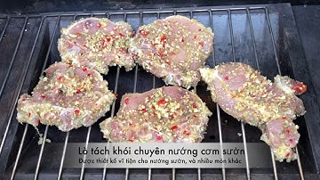 Lò nướng cho quán cơm tấm, cơm sườn