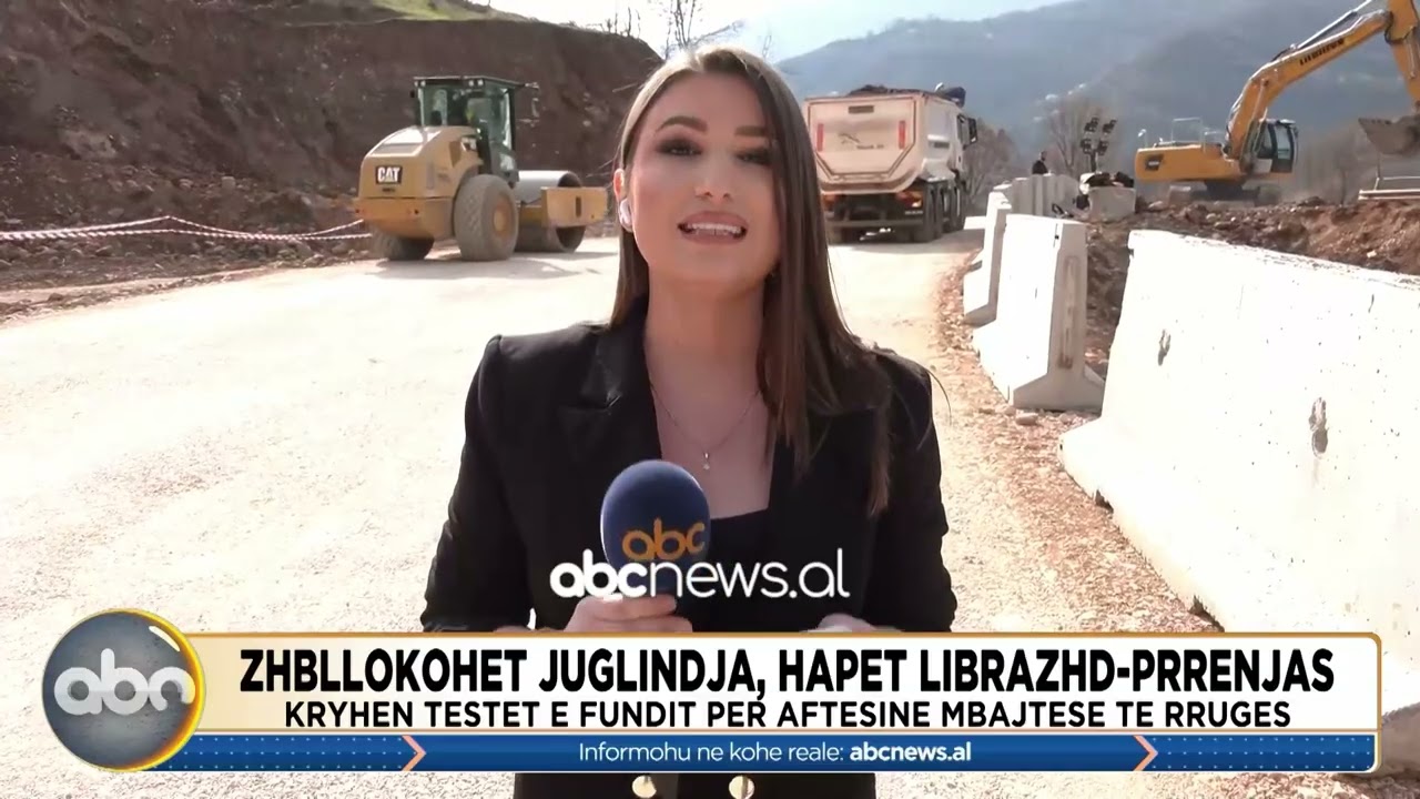 Zhbllokohet Juglindja, hapet rruga Librazhd-Prrenjas pas rrëshqitjes së dherave  | ABC News Albania