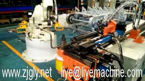 Robot automatic feeding Pipe Tube Bending Machine（DW38CNC3A1S）