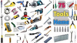 Tools Vocabulary ll 75 Tools Name In English With Pictures ll List
