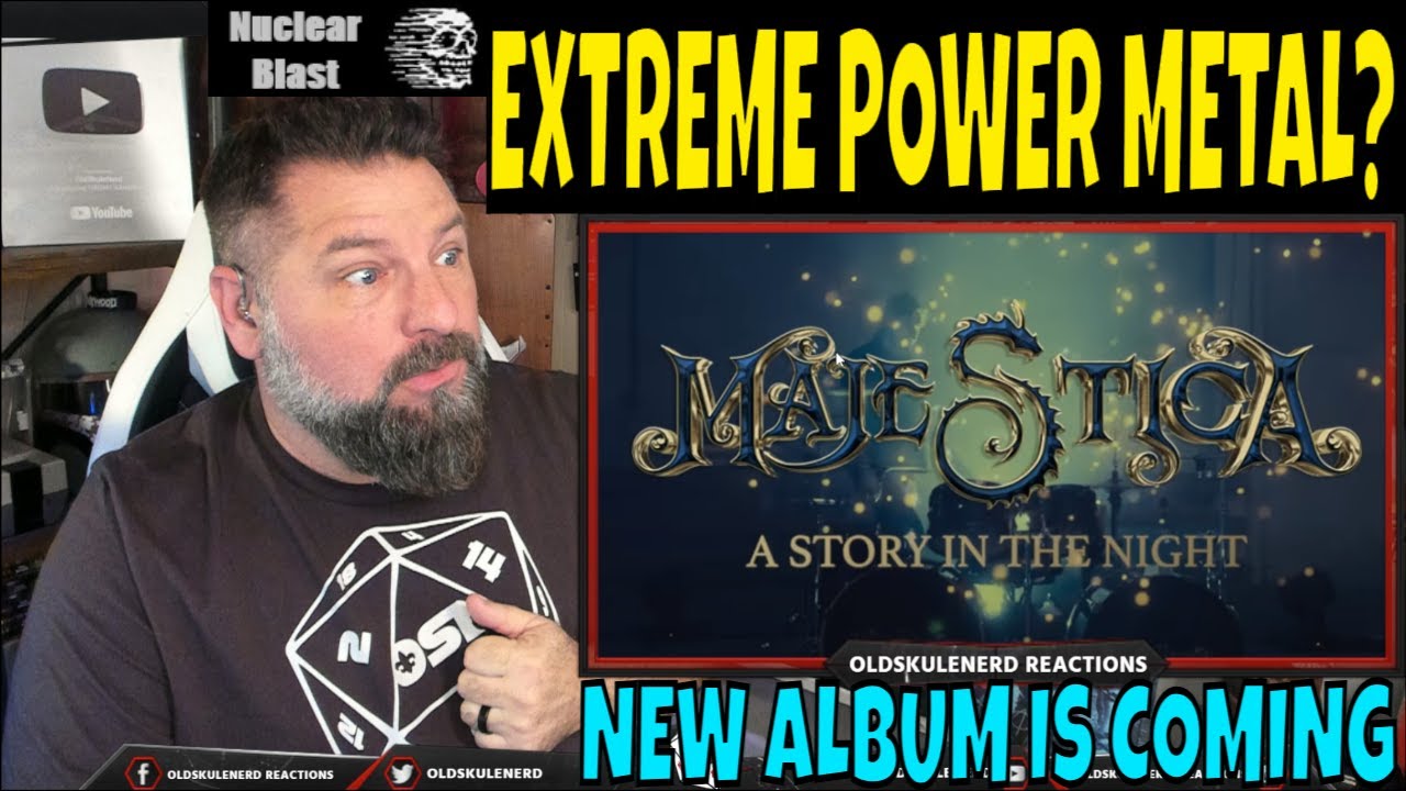 MAJESTICA - A Story In The Night - OLDSKULENERD REACTION |