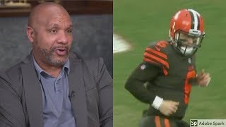 Hue Jackson On Baker Mayfield Staring Him Down