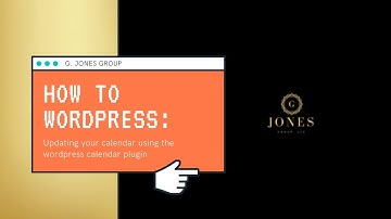 How To Wordpress: Updating Your Event Calendar