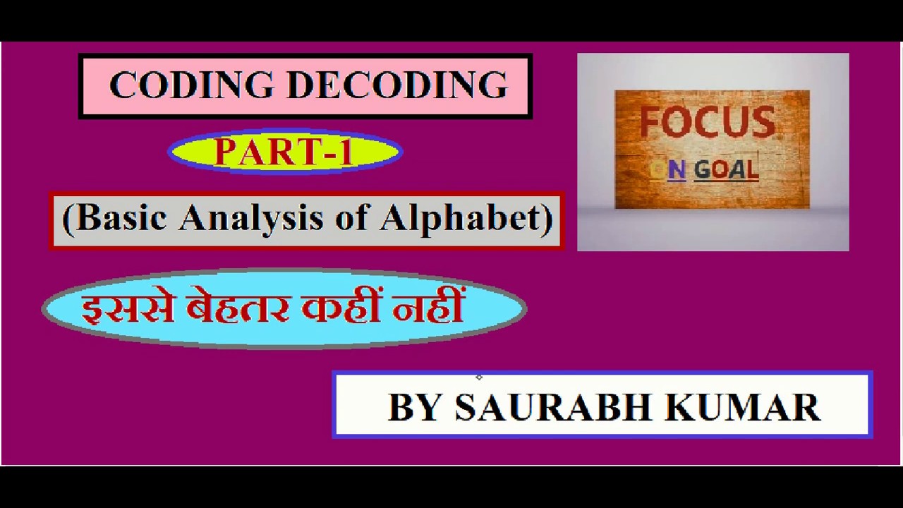 EASY TRICKS OF CODING DECOING (PART-1) - YouTube