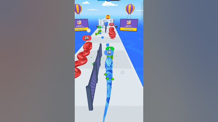 🐍snake run race 3d gameplay 🥵🔥#snakeclash #gamer #games
