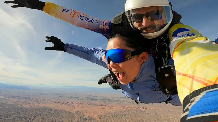 Jenny Mattson - Tandem Skydive in Las Vegas at Sky...