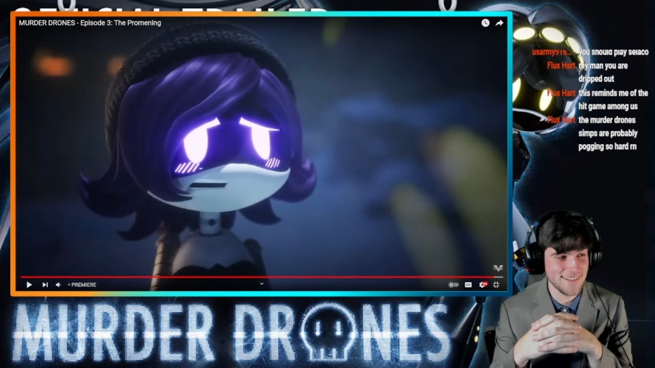 MURDER DRONES - Episode 3: The Promening LIVE Reaction & Theories - YouTube
