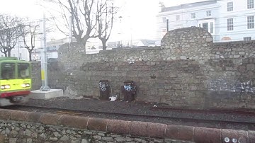 DART class 8600/8520 departing dunlaoghaire