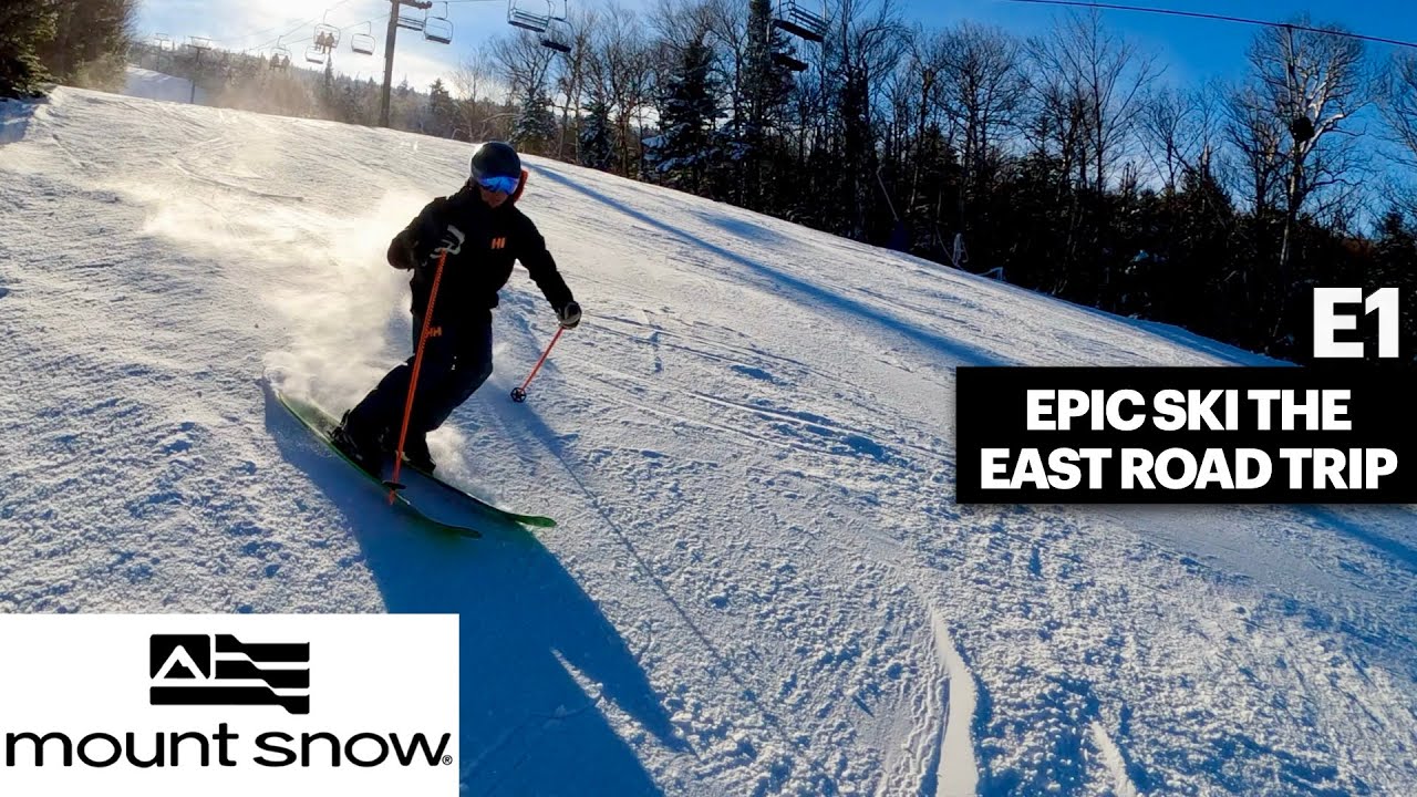 COLD SMOKE! | Skiing Mount Snow Vermont