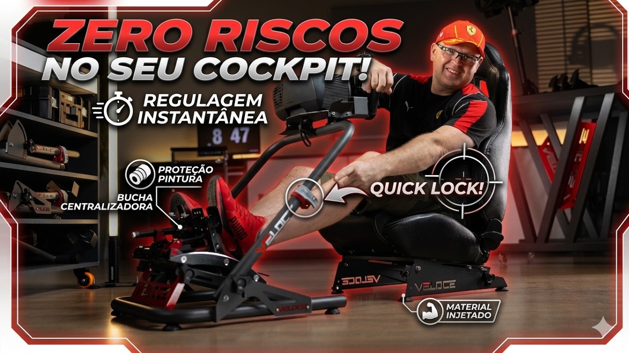 QUICK LOCK VELOCE: Regulagem INSTANTÂNEA, Design AGRESSIVO e ZERO ...