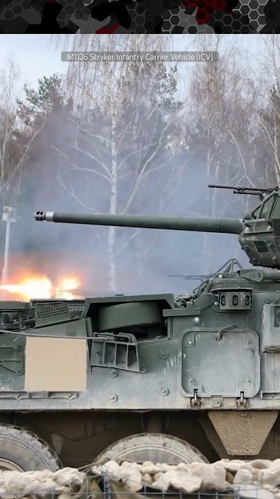 Stryker Dragoons Fire 30mm Mk44 Bushmaster II Guns