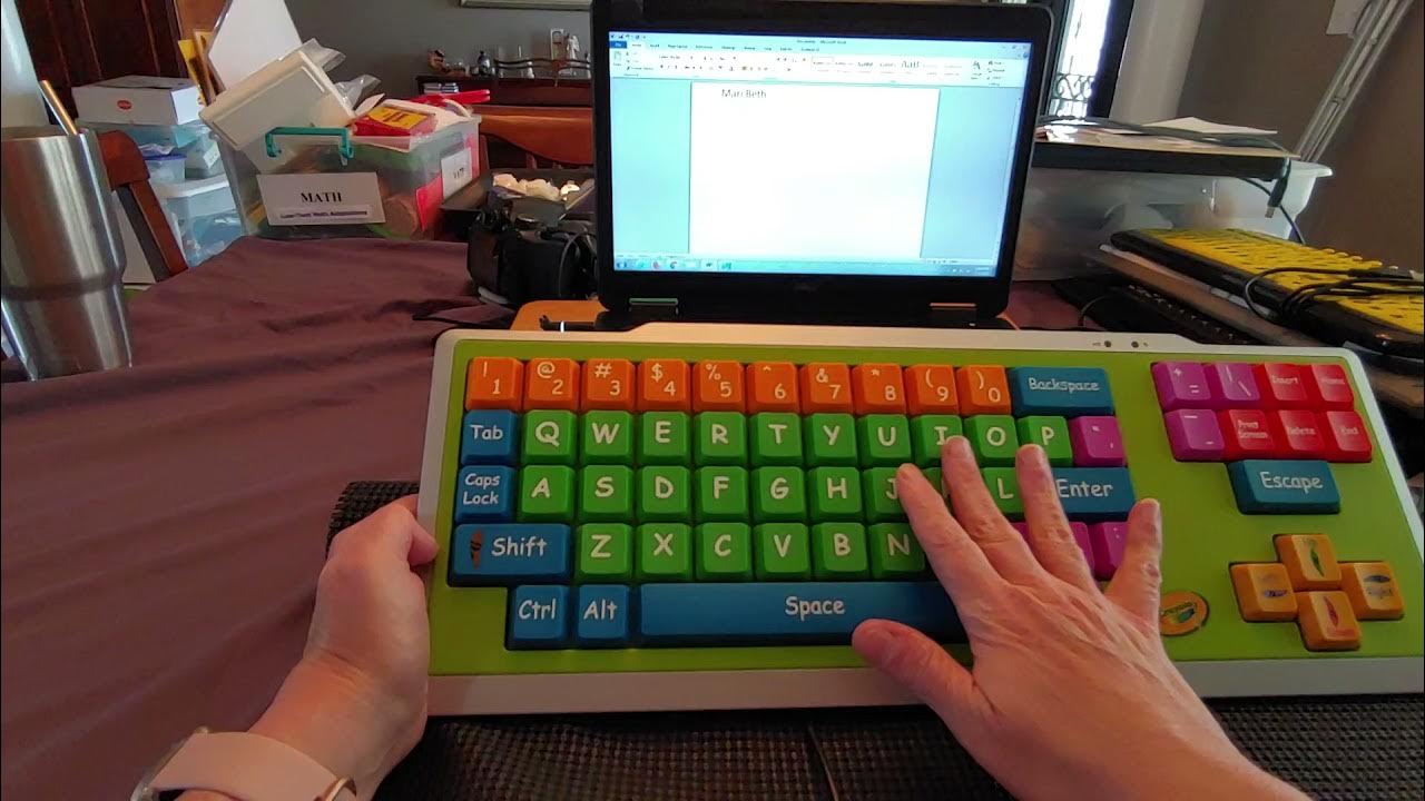 Adaptive Keyboard (Expanded) Crayola Keyboard YouTube
