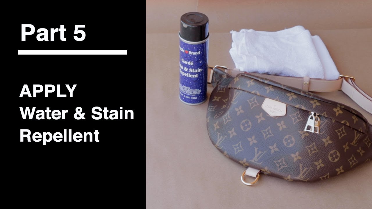 How to Apply Water Repellent for Louis Vuitton Vachetta Leather