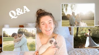 Wedding Day & Newly Married Q&A | Vlogmas #10