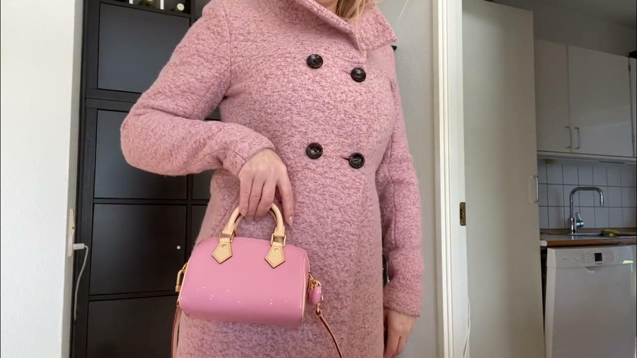 Louis Vuitton Nano Speedy Mochi Pink in Calfskin Leather with Gold-tone - US