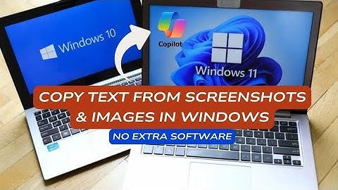 How to Copy Text from Images on Windows 11 | No extra software
