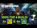 TOP 4 RANK UP BUILD!! Dota Underlords 6 Knights + 6 Heartless!!