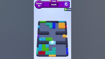 Color Block Jam Level 43 🌈 Puzzle-Herausforderung für Einsteiger 🎮Beginner Level #colorblockjam