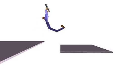 Learning how to swing - Soft-Actor-Critic - 8 joint - Testing