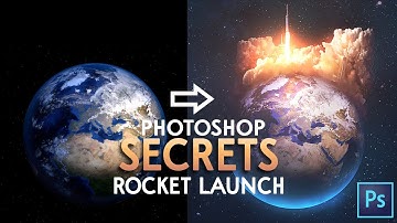 Photoshop Tutorial - Rocket Launch