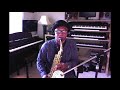 Bruno Mars - Gorilla - (Sax Cover by James E. Green)