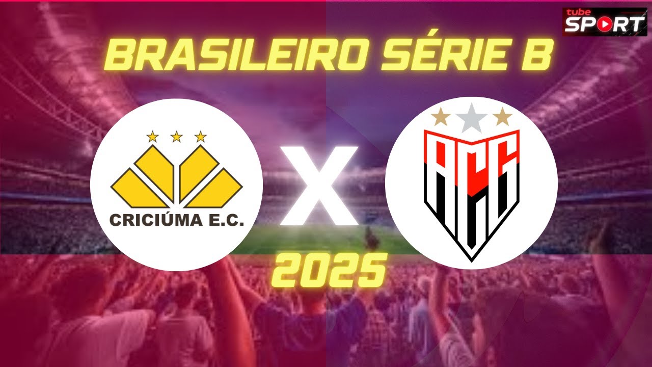 AO VIVO | CRICIÚMA X ATLÉTICO-GO | BRASILEIRÃO 2025 | NARRAÇÃO - YouTube