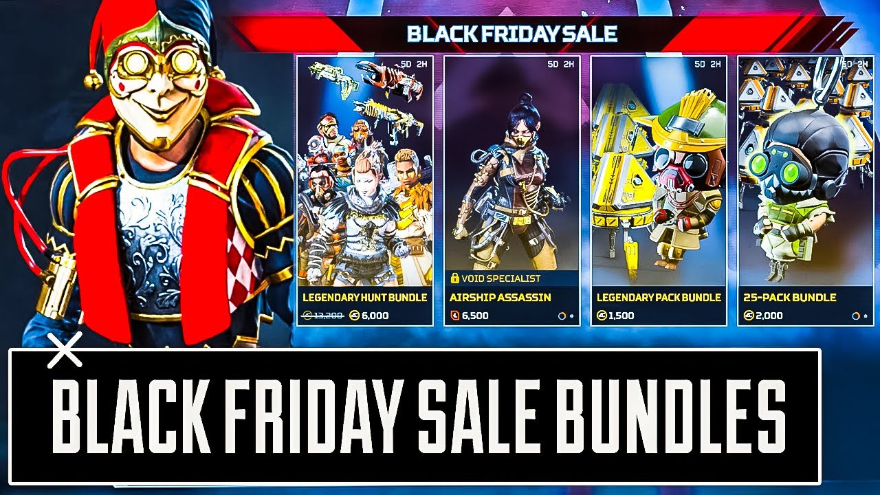 Apex Legends Black Friday Sale Event Wraith Airship Assassin Returns In Apex Black Friday