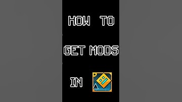 How to get mods in Geometry Dash! #mods #geometrydash #gd #viral #fyp #foryou #gaming