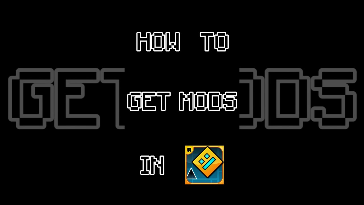 How to get mods in Geometry Dash! #mods #geometrydash #gd #viral #fyp #foryou #gaming 