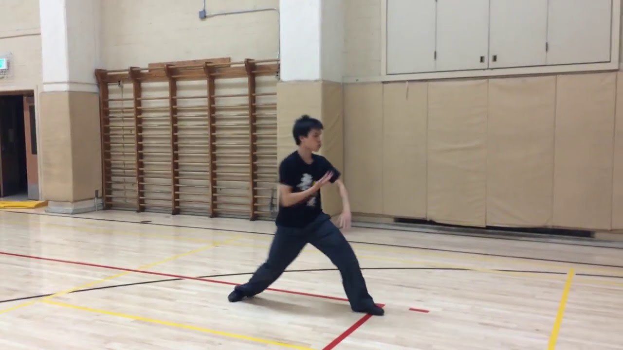 Compulsory Chen Taijiquan, 1st Draft - YouTube
