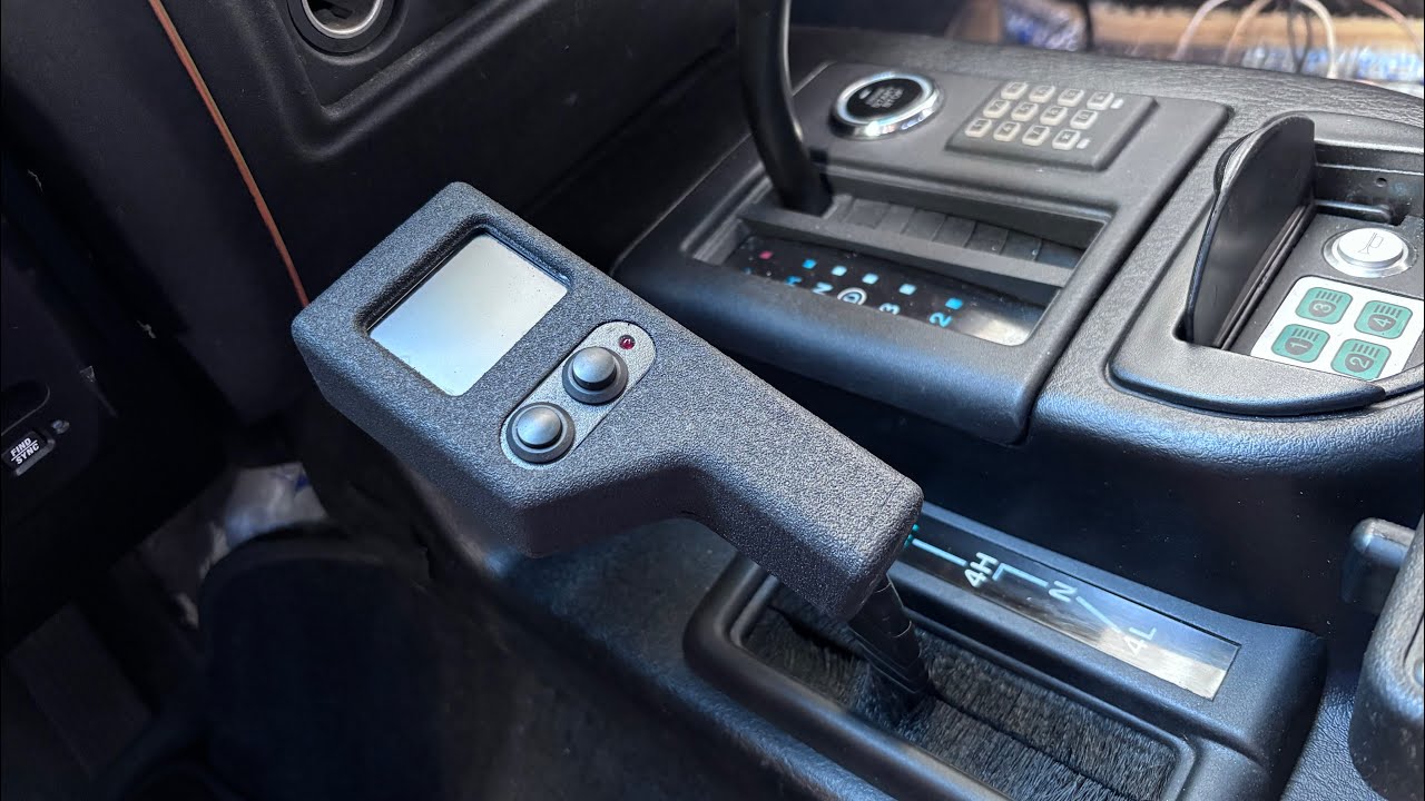 JEEP XJ 4WD Shifter mod