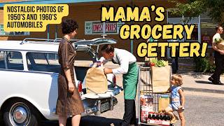Rare Photos of Classic Cars of the 1950s & 1960s! Remember Mother's Grocery Getter? Check these out!