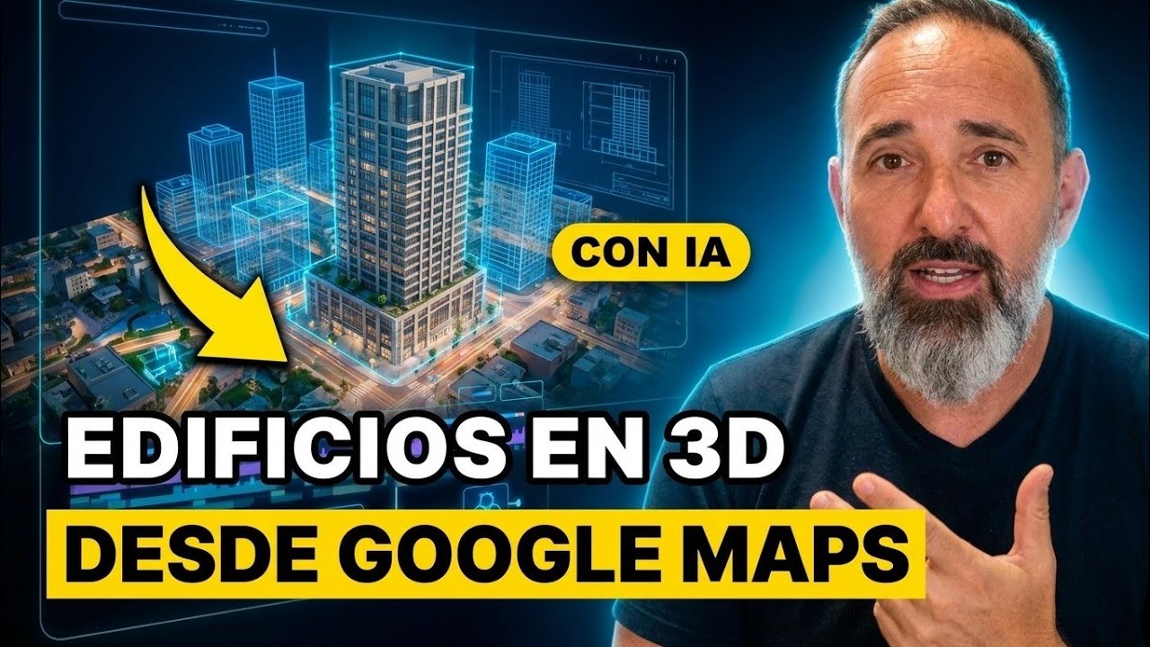 3D de edificio con Google Maps y Nano Banana