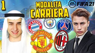 INIZIAMO LA MODALITÀ CARRIERA! PRIMI ACQUISTI e FIGURACCE. - FIFA 21 CARRIERA #1