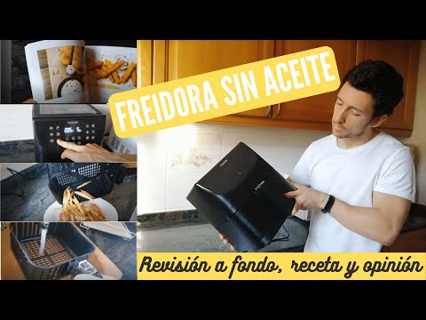 FREIDORA SIN ACEITE COSORI: Unboxing / Review a fondo / Receta patatas / Pros y contras