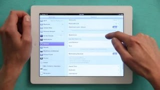How to Lock Screen Tilt on an iPad : iPad Tutorials screenshot 5