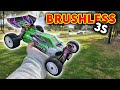 ITS VIOLENT! - NEW! Wltoys 104002 Brushless RC CAR Review!