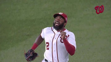 ATL@WSH: Span makes a running catch through teammates